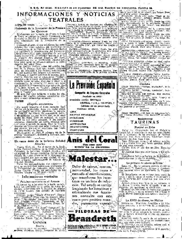 ABC SEVILLA 12-02-1946 página 33