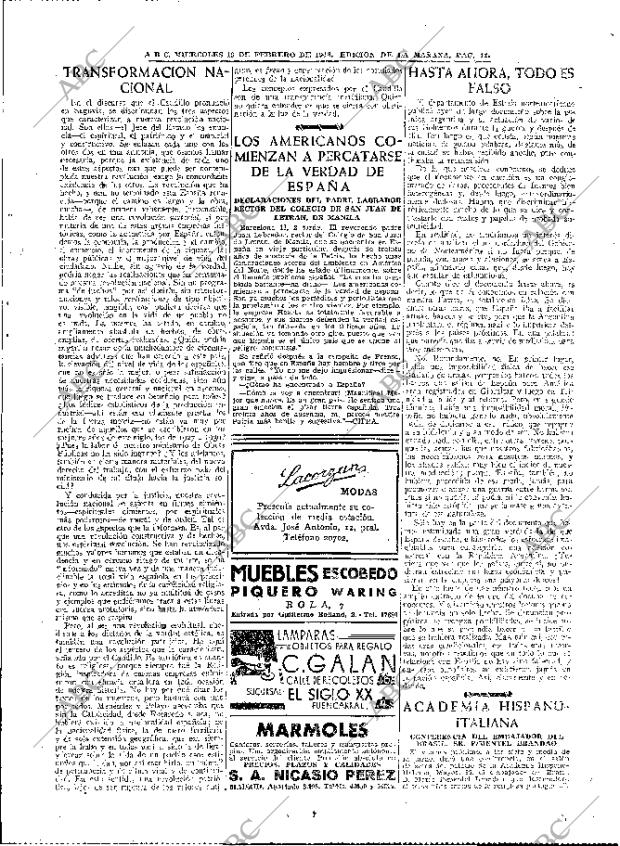 ABC MADRID 13-02-1946 página 11