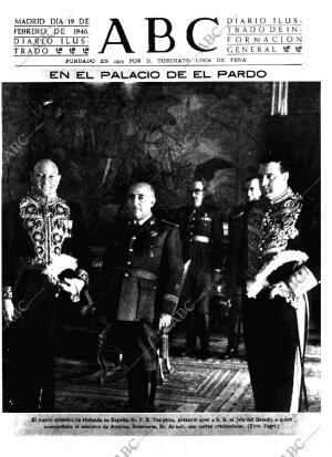 ABC MADRID 19-02-1946 página 1