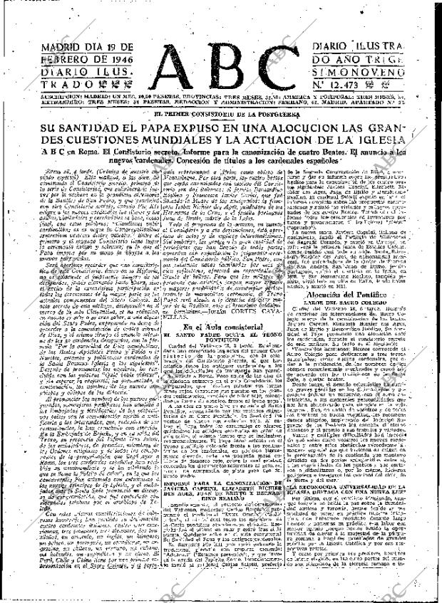 ABC MADRID 19-02-1946 página 17