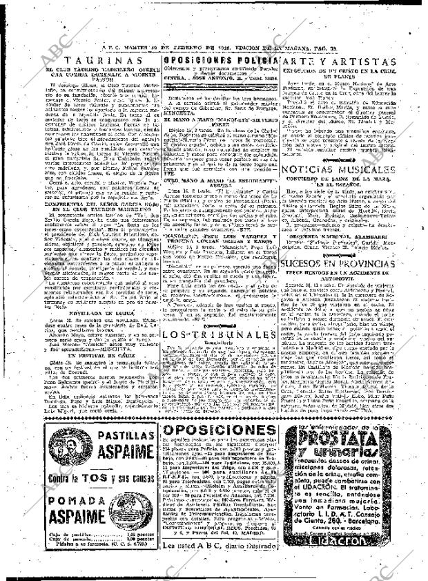 ABC MADRID 19-02-1946 página 32