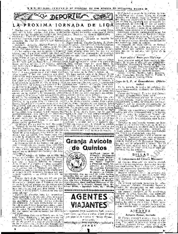 ABC SEVILLA 21-02-1946 página 19