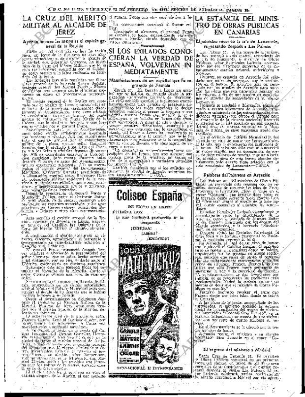 ABC SEVILLA 22-02-1946 página 15
