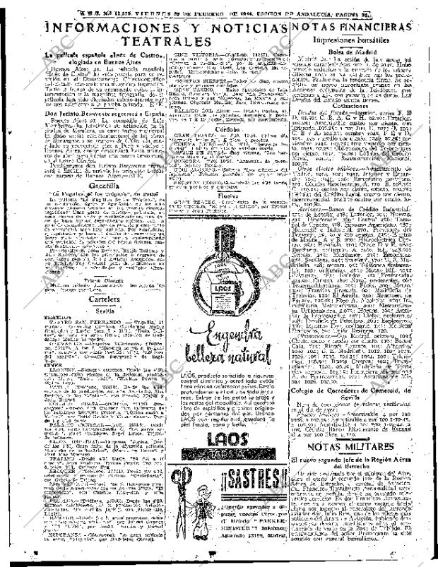 ABC SEVILLA 22-02-1946 página 21