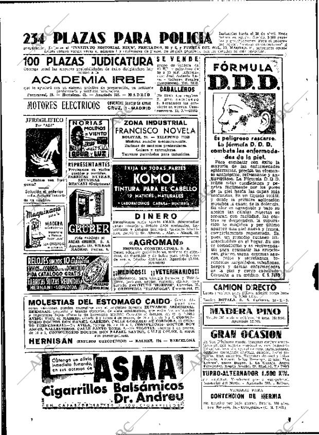 ABC MADRID 23-02-1946 página 2