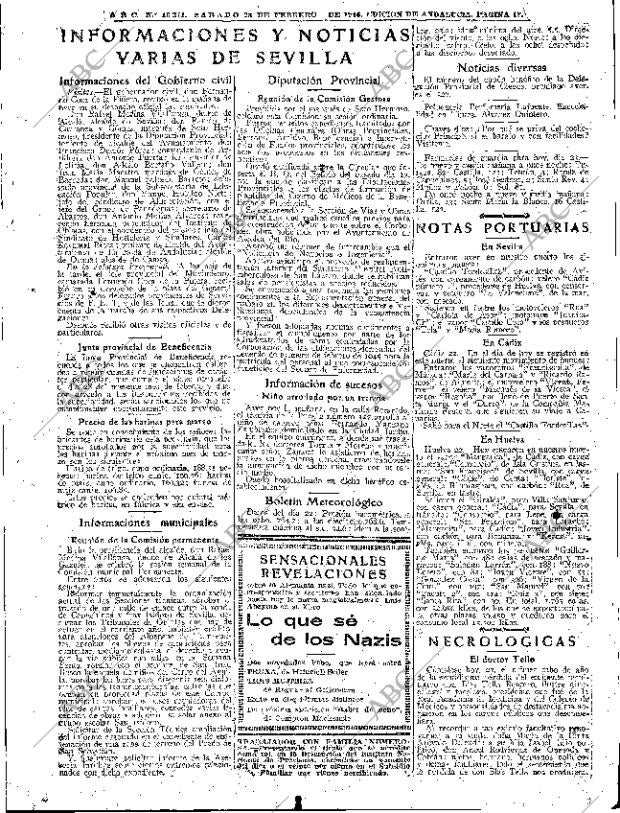 ABC SEVILLA 23-02-1946 página 17
