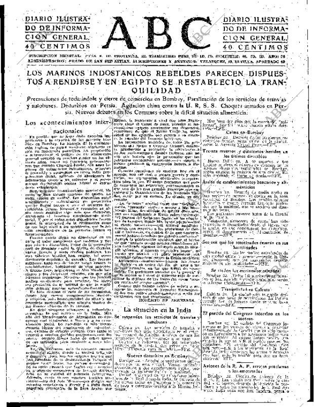 ABC SEVILLA 23-02-1946 página 7