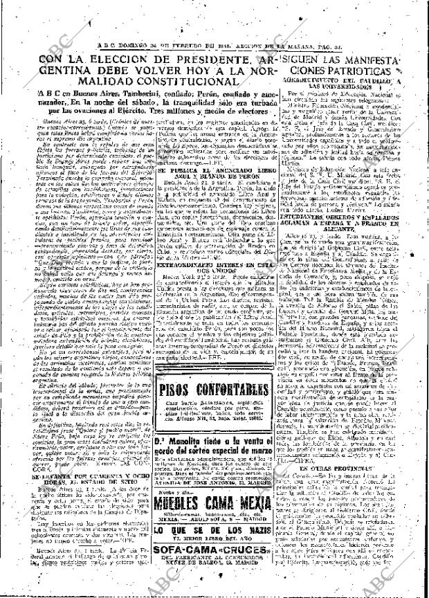 ABC MADRID 24-02-1946 página 33