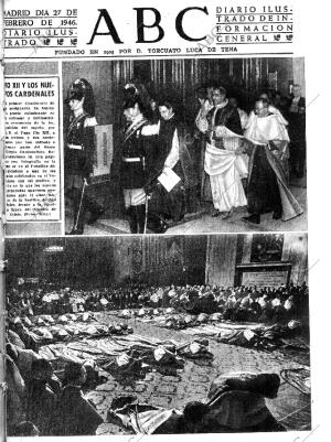 ABC MADRID 27-02-1946 página 1