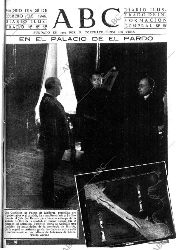 ABC MADRID 28-02-1946 página 1