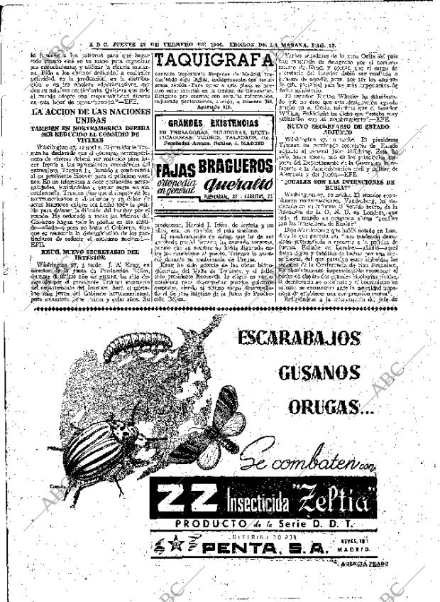 ABC MADRID 28-02-1946 página 12