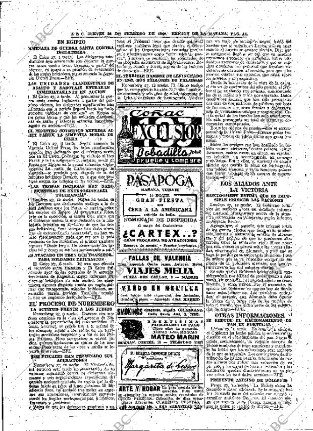 ABC MADRID 28-02-1946 página 14