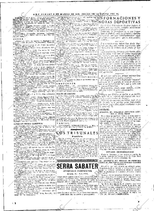 ABC MADRID 02-03-1946 página 20