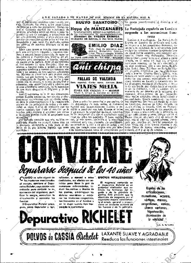 ABC MADRID 02-03-1946 página 8