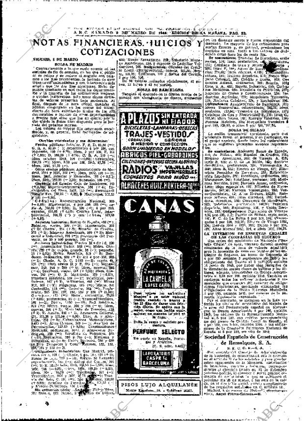 ABC MADRID 09-03-1946 página 22