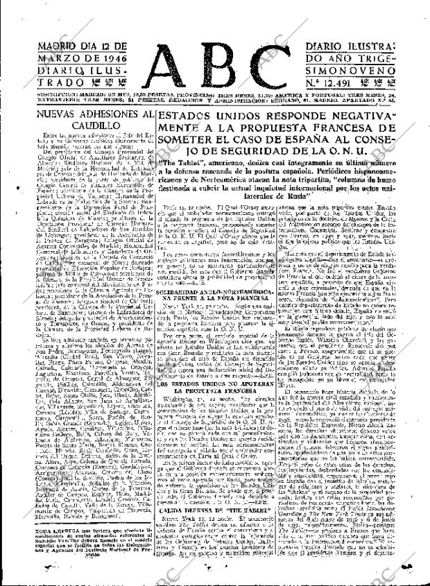 ABC MADRID 12-03-1946 página 15