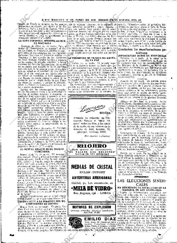 ABC MADRID 12-03-1946 página 16