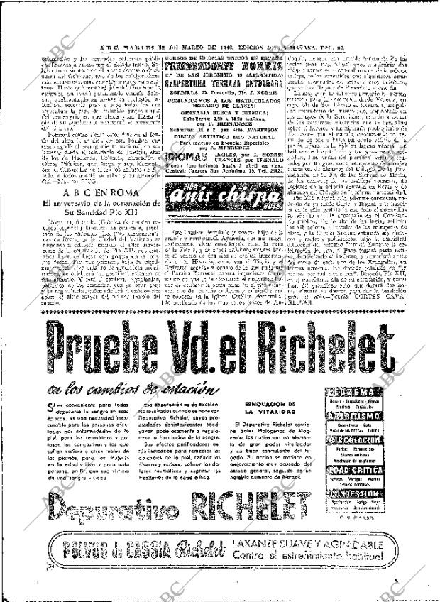 ABC MADRID 12-03-1946 página 22