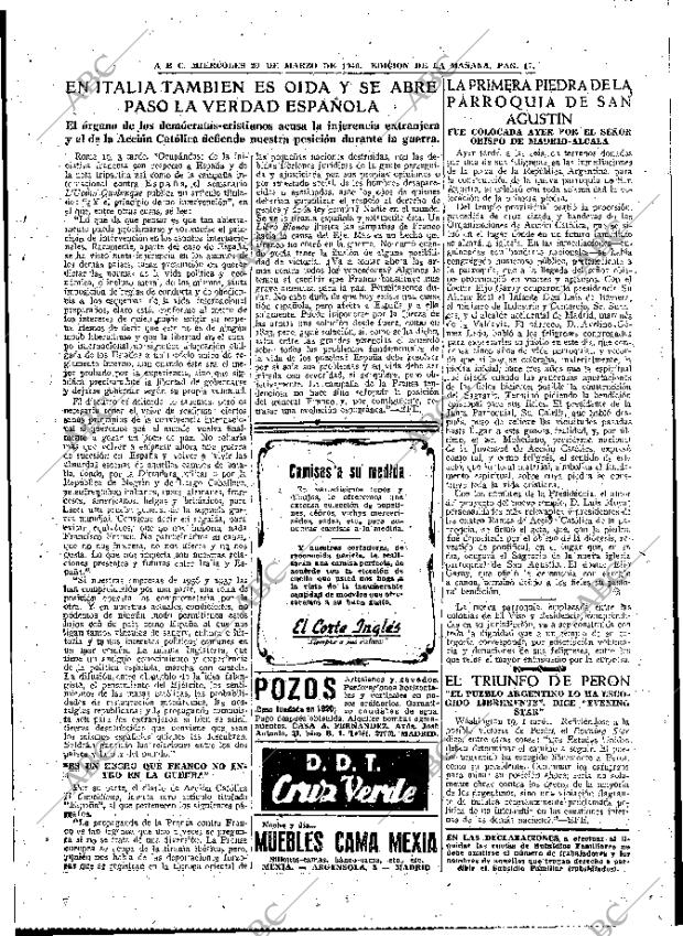 ABC MADRID 20-03-1946 página 17