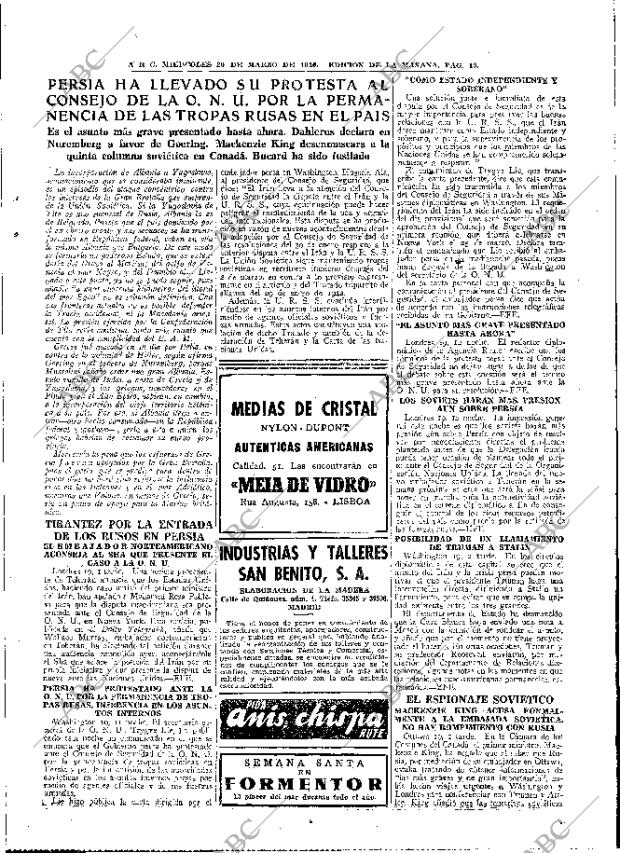 ABC MADRID 20-03-1946 página 19