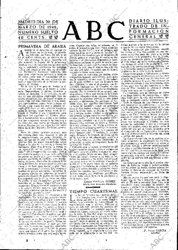 ABC MADRID 20-03-1946 página 3