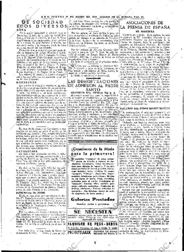ABC MADRID 21-03-1946 página 13
