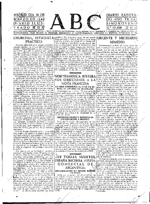 ABC MADRID 21-03-1946 página 7