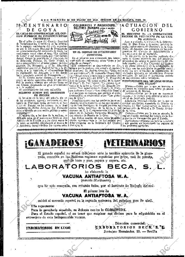 ABC MADRID 22-03-1946 página 18