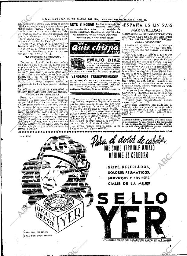 ABC MADRID 23-03-1946 página 12