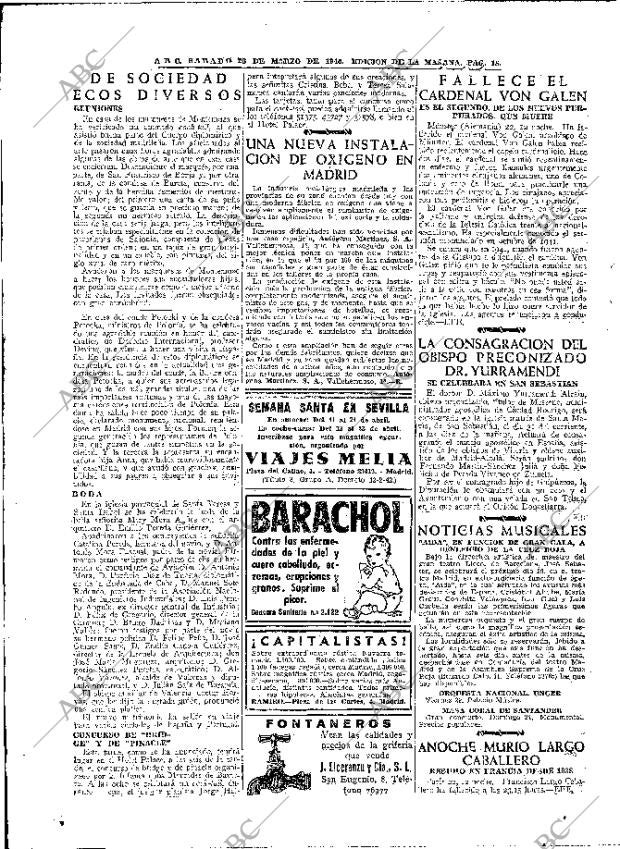 ABC MADRID 23-03-1946 página 18