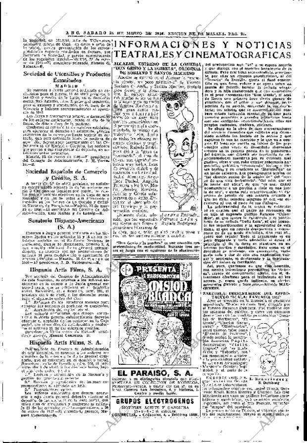 ABC MADRID 23-03-1946 página 21