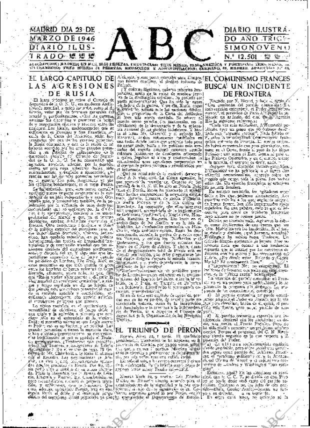 ABC MADRID 23-03-1946 página 9