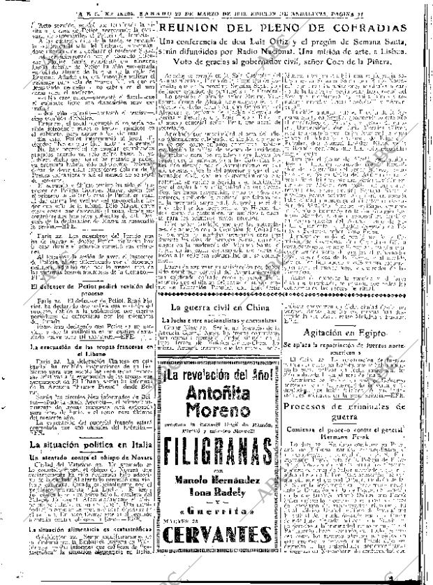 ABC SEVILLA 23-03-1946 página 11