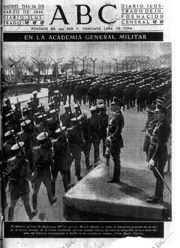 ABC MADRID 26-03-1946 página 1