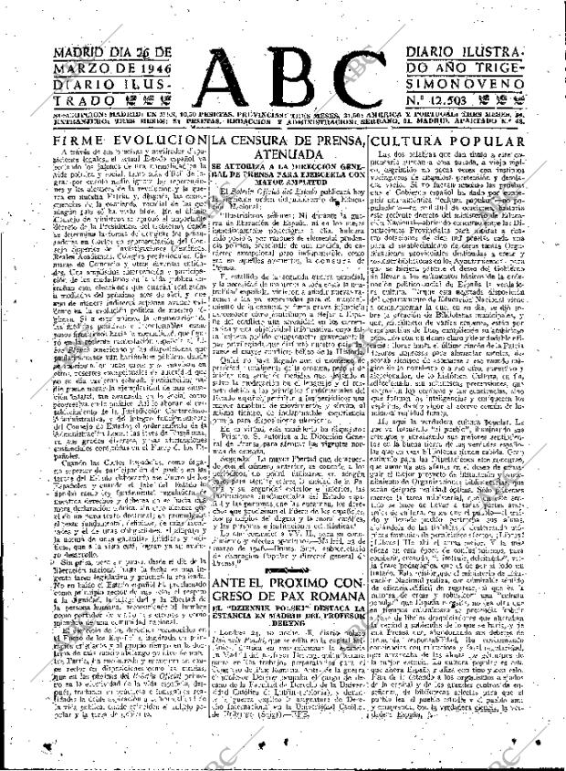 ABC MADRID 26-03-1946 página 15