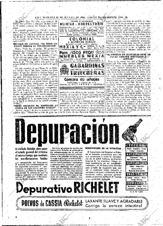 ABC MADRID 26-03-1946 página 18