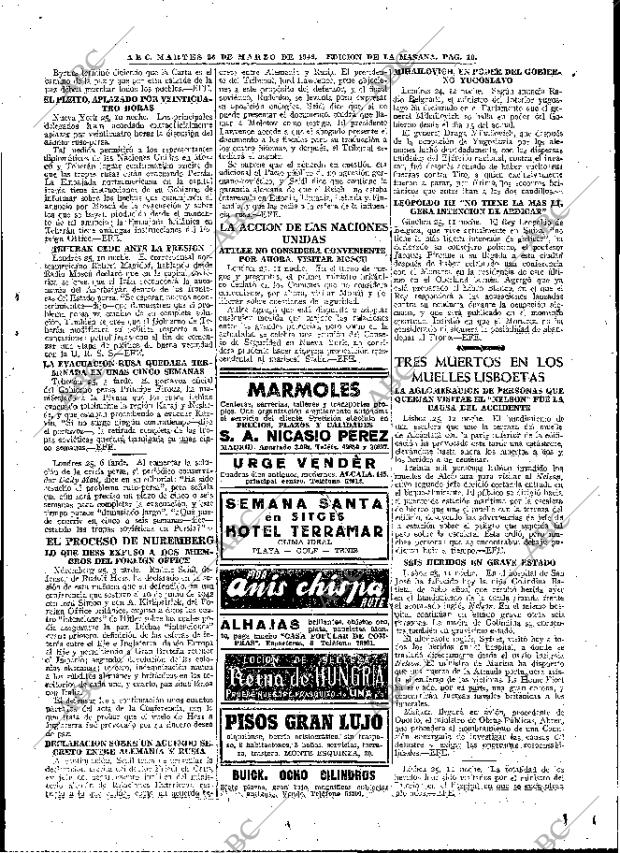 ABC MADRID 26-03-1946 página 19