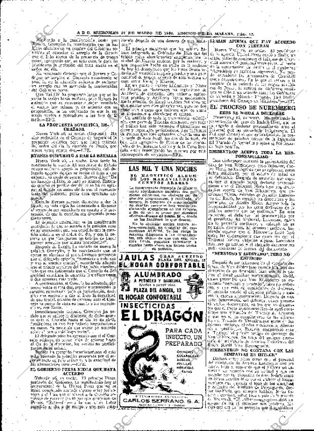 ABC MADRID 27-03-1946 página 12