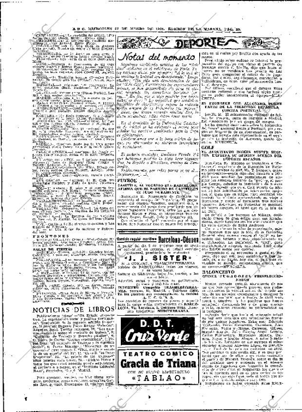 ABC MADRID 27-03-1946 página 20