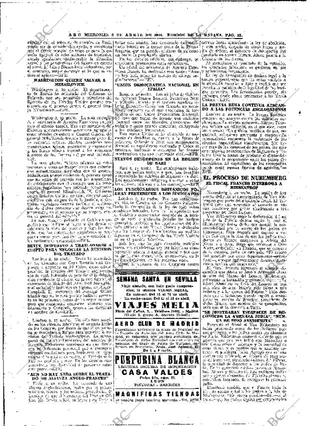 ABC MADRID 03-04-1946 página 12