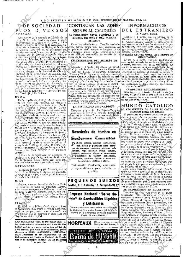 ABC MADRID 04-04-1946 página 15