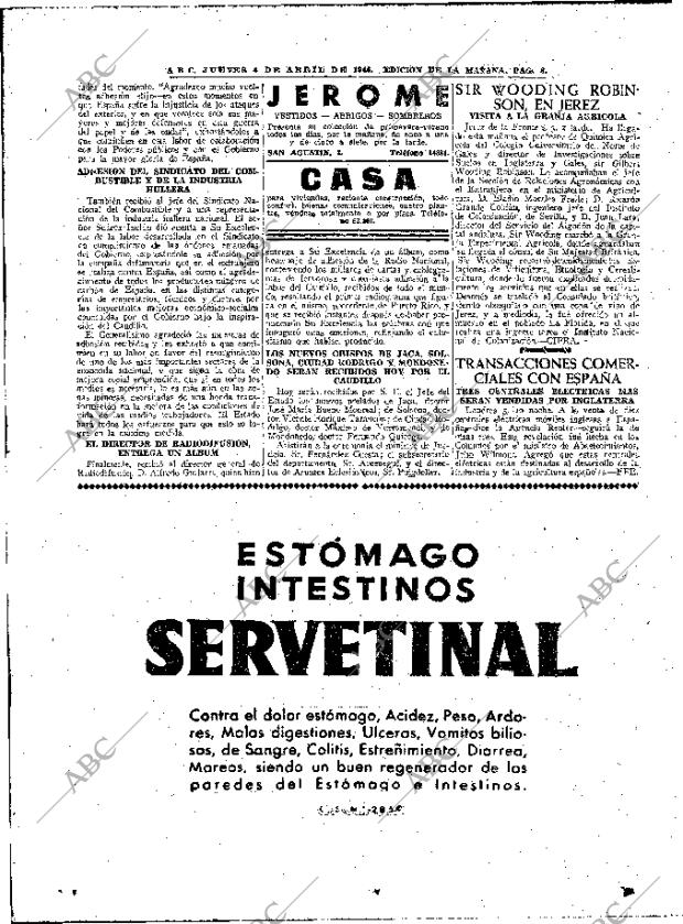 ABC MADRID 04-04-1946 página 8