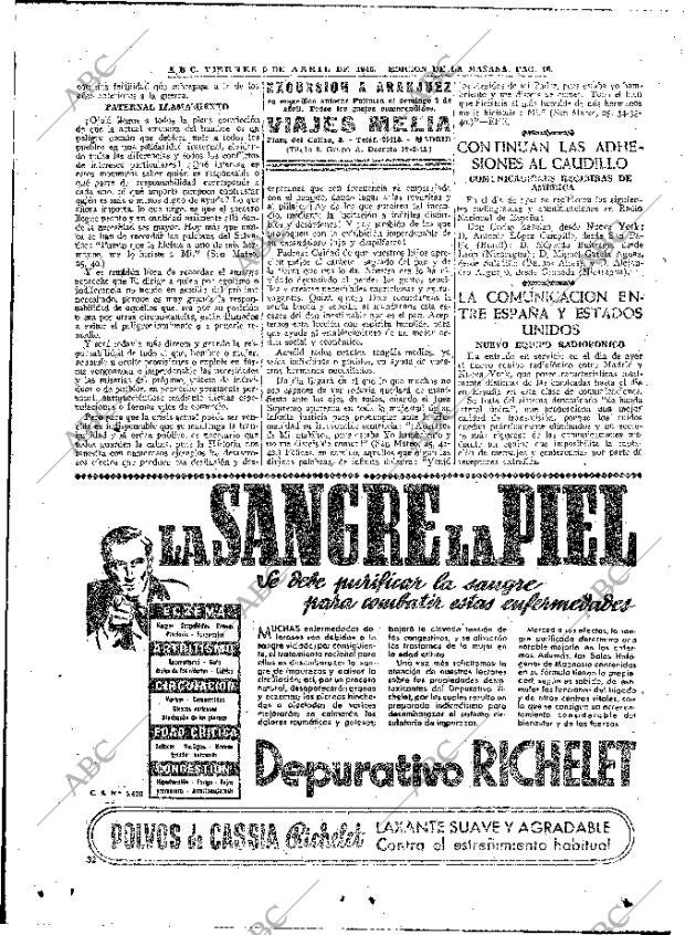 ABC MADRID 05-04-1946 página 16