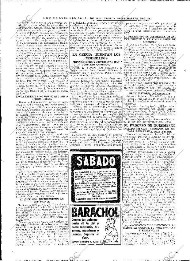 ABC MADRID 05-04-1946 página 20