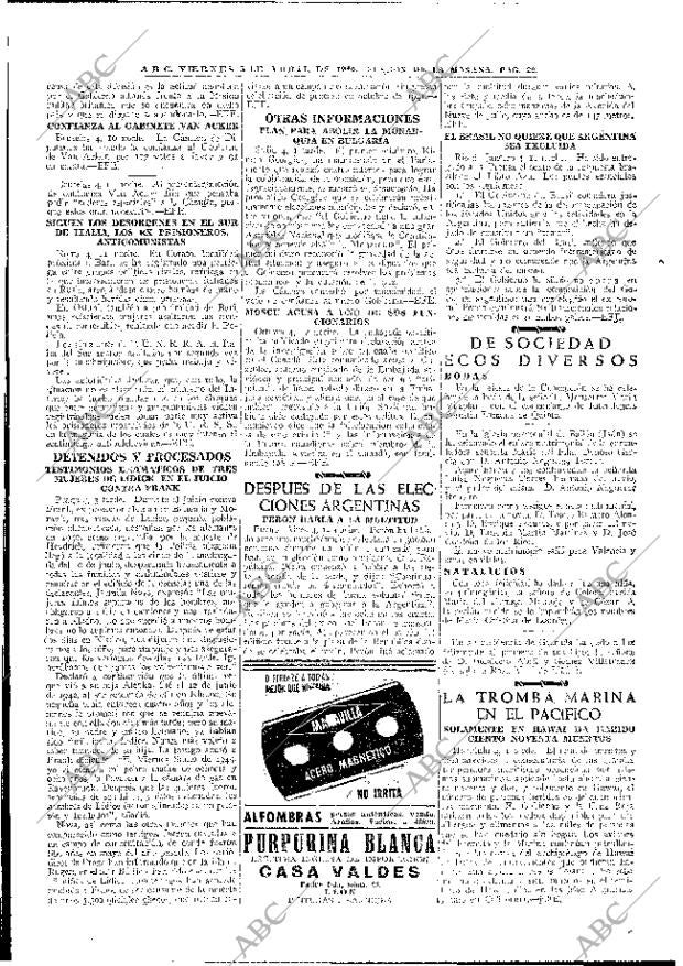 ABC MADRID 05-04-1946 página 22