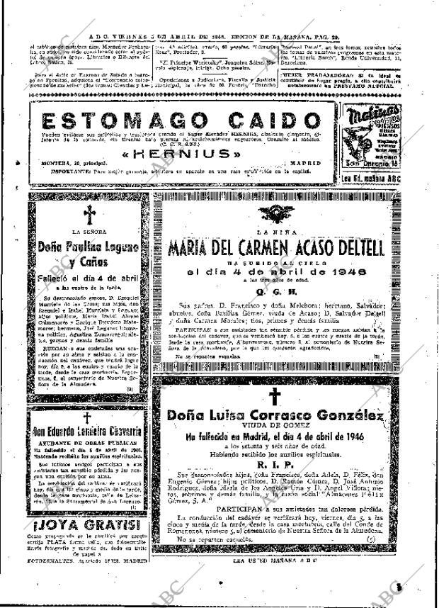 ABC MADRID 05-04-1946 página 29