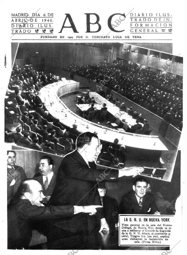 ABC MADRID 06-04-1946 página 1