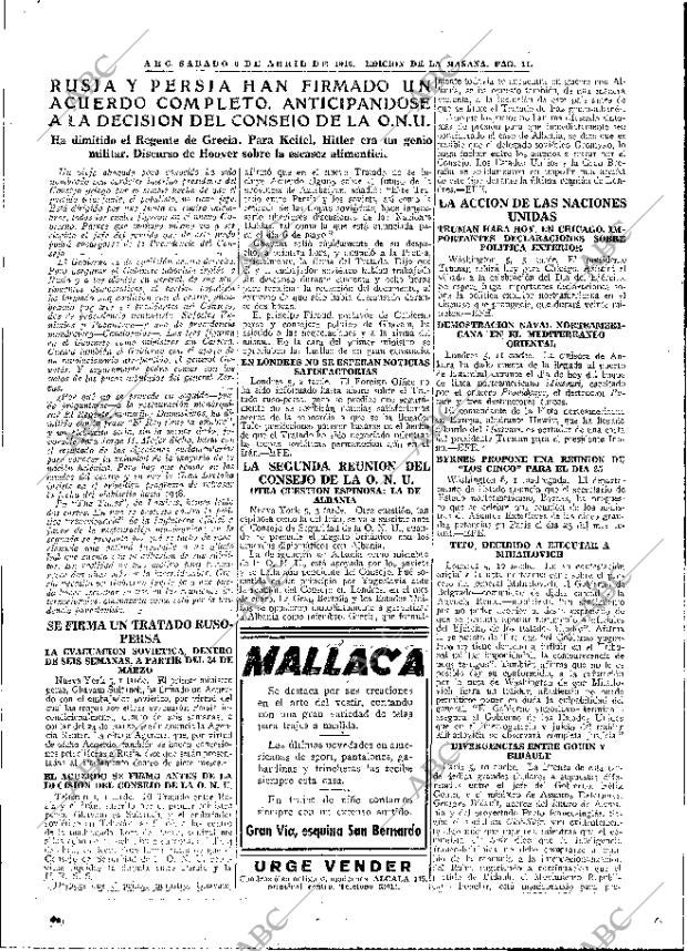 ABC MADRID 06-04-1946 página 11