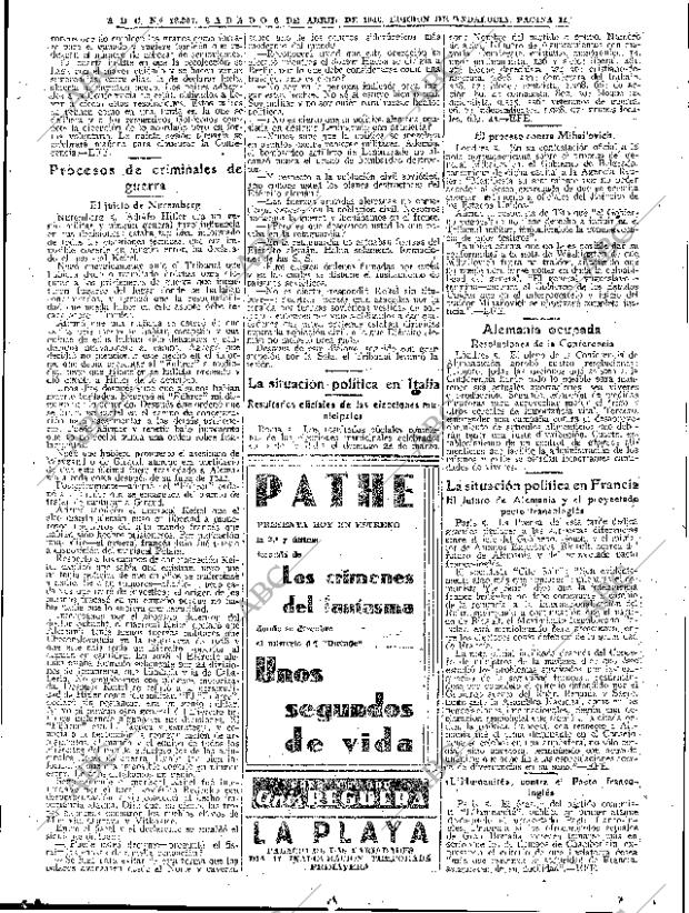 ABC SEVILLA 06-04-1946 página 11