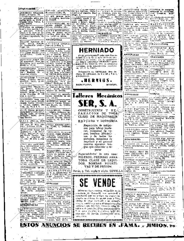 ABC SEVILLA 06-04-1946 página 20